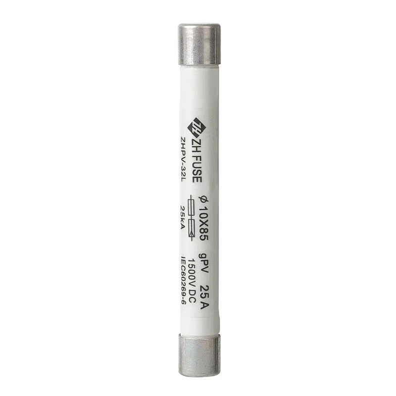 1500V DC 25A 10x85 ملی میٹر شمسی PV فیوز لنک