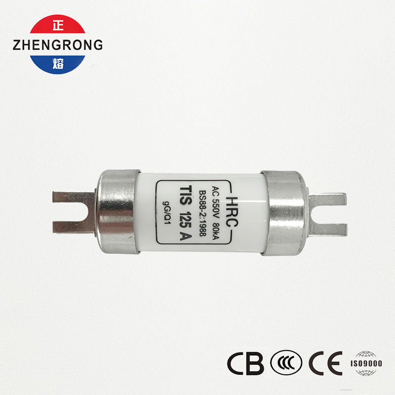 550V 125A چاقو کی قسم HRC فیوز | BS88-2:1986 | 80kA