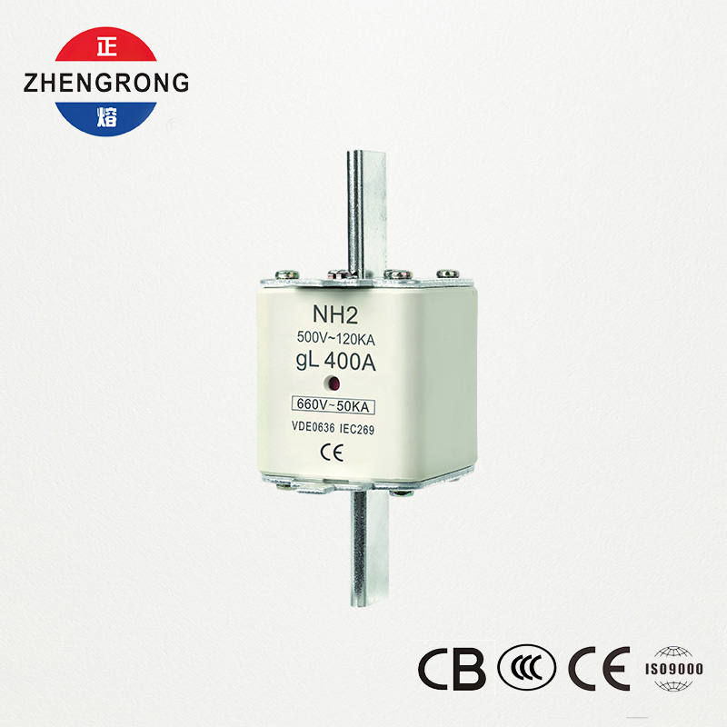 CE اور IEC مصدقہ فیوز لنک NH2 660V 400A اعلی توڑنے کی صلاحیت