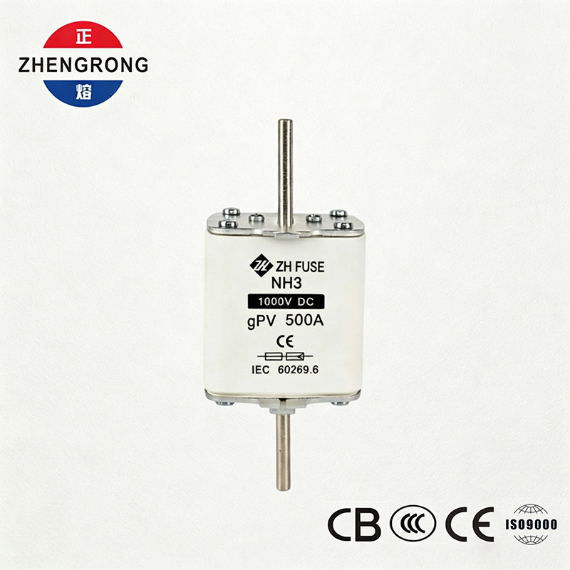 سولر پی وی سسٹمز کے لیے NH3 1000V DC 500A gPV فیوز