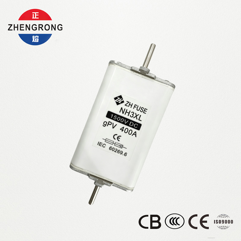NH3XL 400A 1500V DC gPV فوٹوولٹک فیوز لنک - IEC 60269.6 مصدقہ