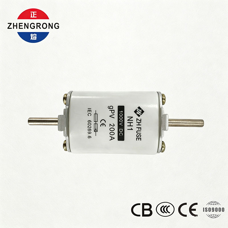 PV DC فیوز NH1 200A 1000V | CE اور IEC 60269.6 شمسی توانائی کے لیے منظور شدہ