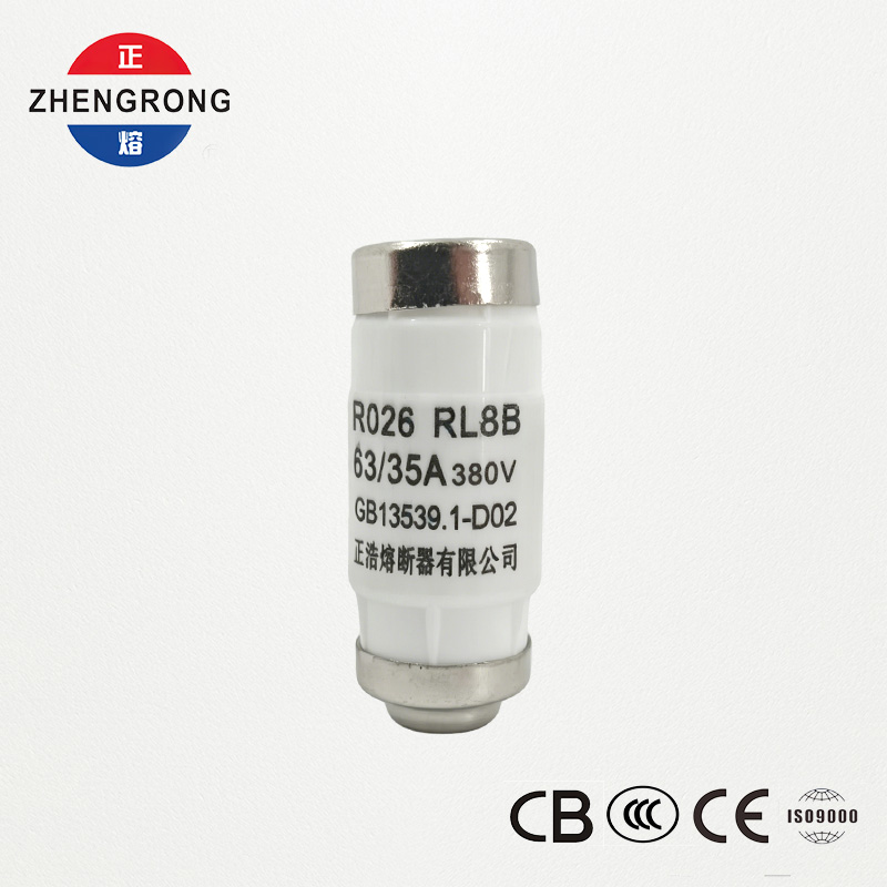 RL8B R026 35A 380V D02 بیلناکار فیوز