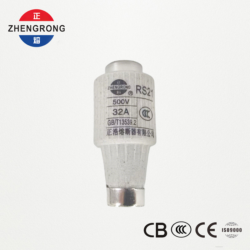 RS21 32A 500V فاسٹ ایکٹنگ اسکرو ٹائپ فیوز