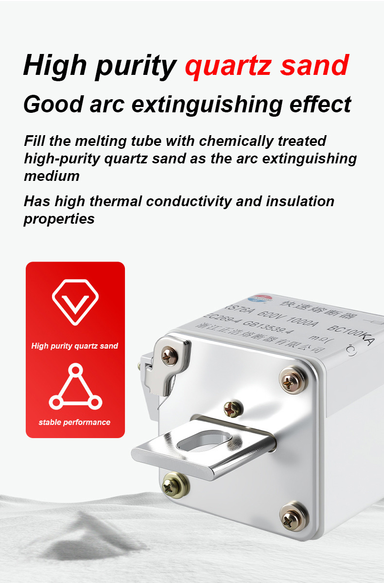 RS76A 600V 100A BC100KA فیوز لنکس