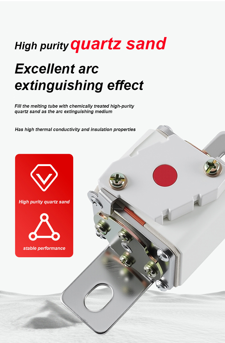 RSF-1K 500V-315A BC100KA فیوز لنکس